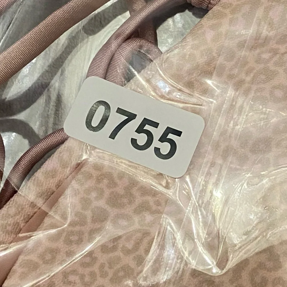 New! Frankie’s Bikinis Coco Cheetah Tia Terry String Bikini Bottom 10755